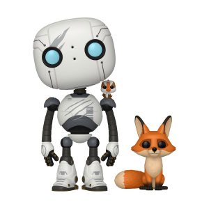 Funko Pop! & Buddy Movies: The Wild Robot - Roz with Brightbill & Fink #1794 Vinyl Figures