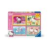 Ravensburger Puzzle: Hello Kitty - Let's Go, Hello Kitty! (4x100 pcs) (12004159)