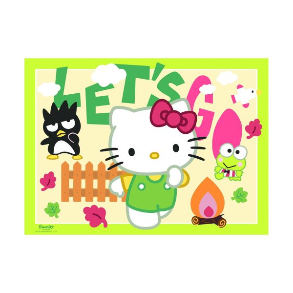 Ravensburger Puzzle: Hello Kitty - Let's Go, Hello Kitty! (4x100 pcs) (12004159)