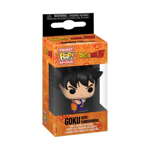 Funko Pocket Pop!: Dragon Ball Z - Goku With Kamehameha Vinyl Figure Keychain