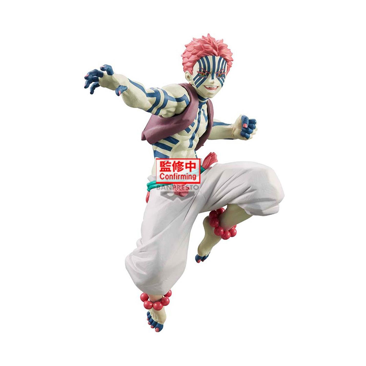 0148256-2.jpeg Banpresto Vibration Stars Limited: Demon Slayer: Kimetsu No Yaiba - Akaza Figure (13cm) (29247)