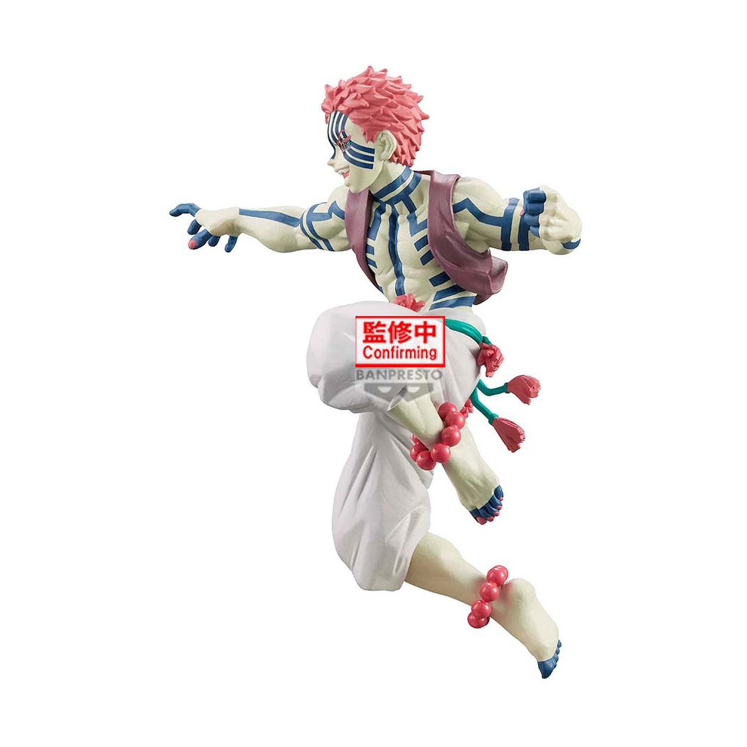 0148257-2.jpeg Banpresto Vibration Stars Limited: Demon Slayer: Kimetsu No Yaiba - Akaza Figure (13cm) (29247)