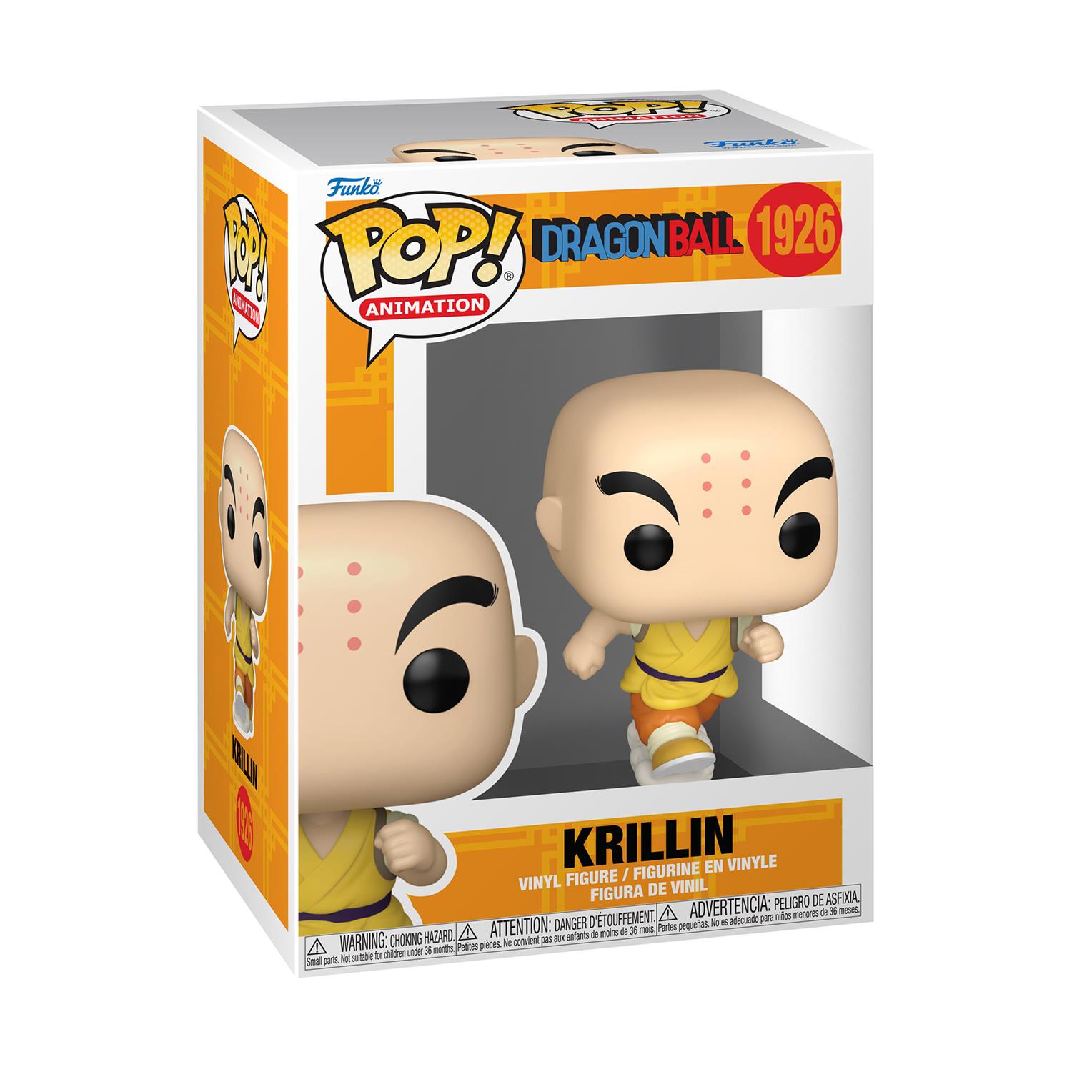 0148680.jpeg Funko Pop! Animation: Dragon Ball - Krillin #1926 Vinyl Figure