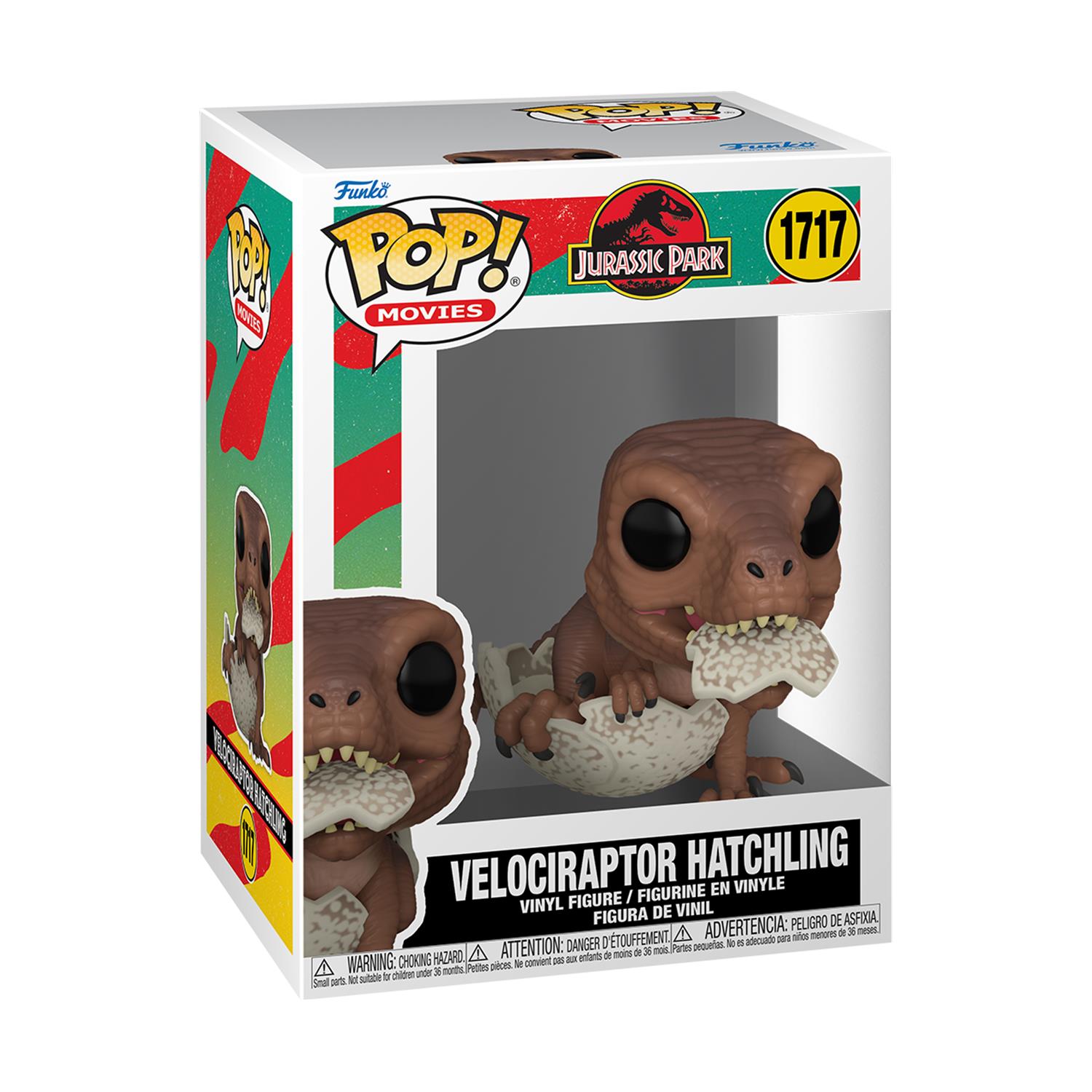0149176.jpeg Funko Pop! Movies: Jurassic Park - Velociraptor Hatchling #1717 Vinyl Figure