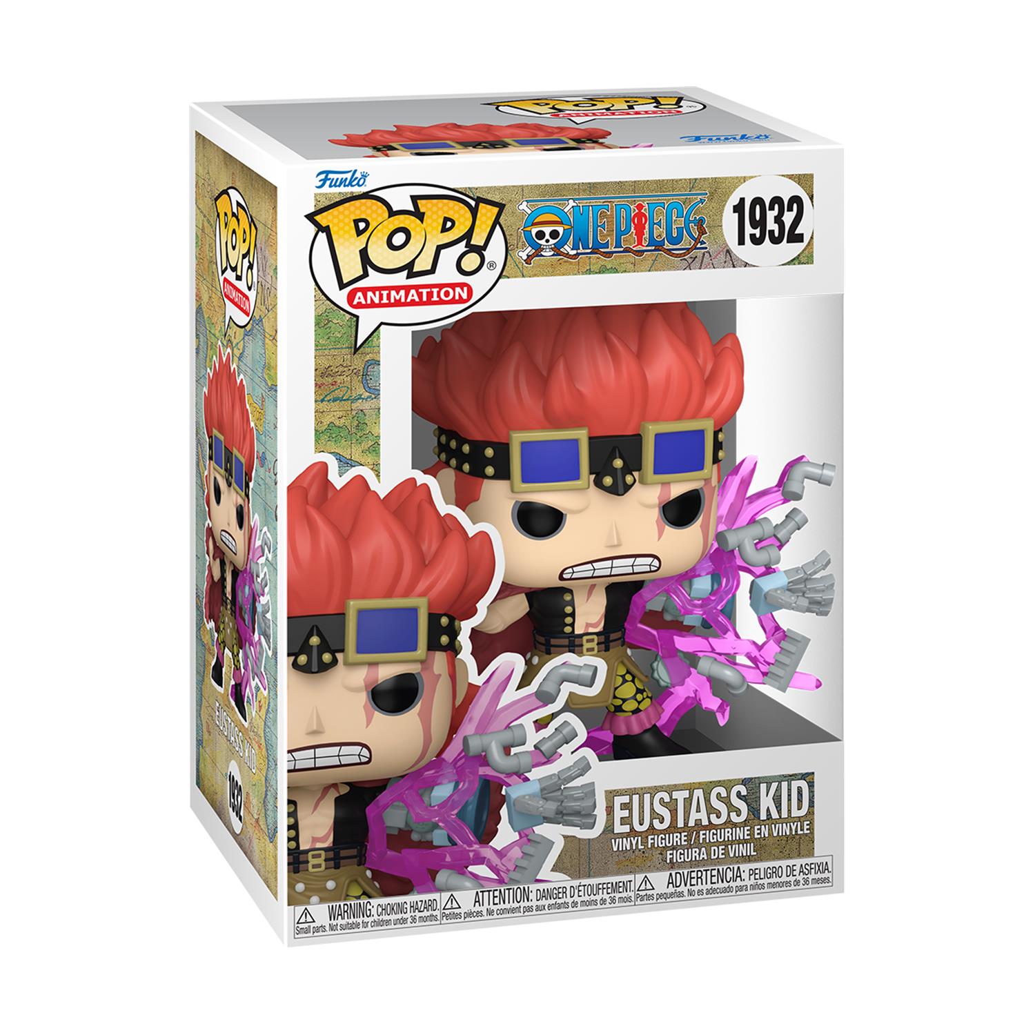 0149200.jpeg Funko Pop! Animation: One Piece - Eustass Kid #1932 Vinyl Figure