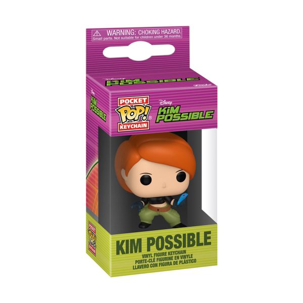 Funko Pocket Pop! Disney: Kim Possible - Kim Possible Vinyl Figure Keychain