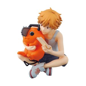 Banpresto Chainsaw Man: Break Time Collection - Denji & Pochita Statue (7cm) (89929)