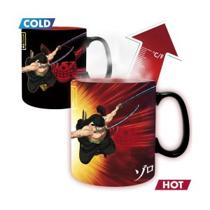 Abysse One Piece - Mug Heat Change - 460Ml - Zoro & Sanji (ABYMUGA580)