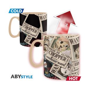Abysse: One Piece - Wanted Heat Change Mug (460ml) (ABYMUGA444)