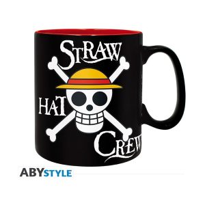 Abysse: One Piece - Luffy & Skull  Mug (460ml) (ABYMUGA451)