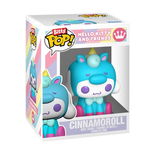 Funko Bitty Pop! 4-Pack: Hello Kitty and Friends - Hello Kitty (Classic), Cinnamoroll, Pompompurin, Tuxedosam Vinyl Figures