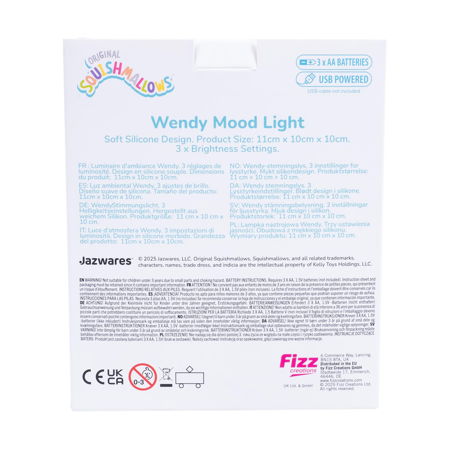 0160256-2.jpeg Fizz Squishmallows - Wendy the Frog Mood Light (350062)