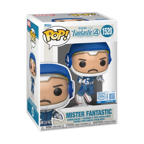 Funko Pop! Marvel: The Fantastic 4 First Steps - Mister Fantastic (Astronaut) (Special Edition) #1520 Vinyl Figure