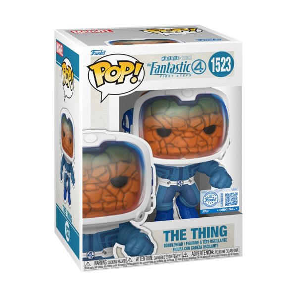 Funko Pop! Marvel: The Fantastic 4 First Steps - The Thing (Astronaut) (Special Edition) #1523 Bobble-Head Vinyl Figure