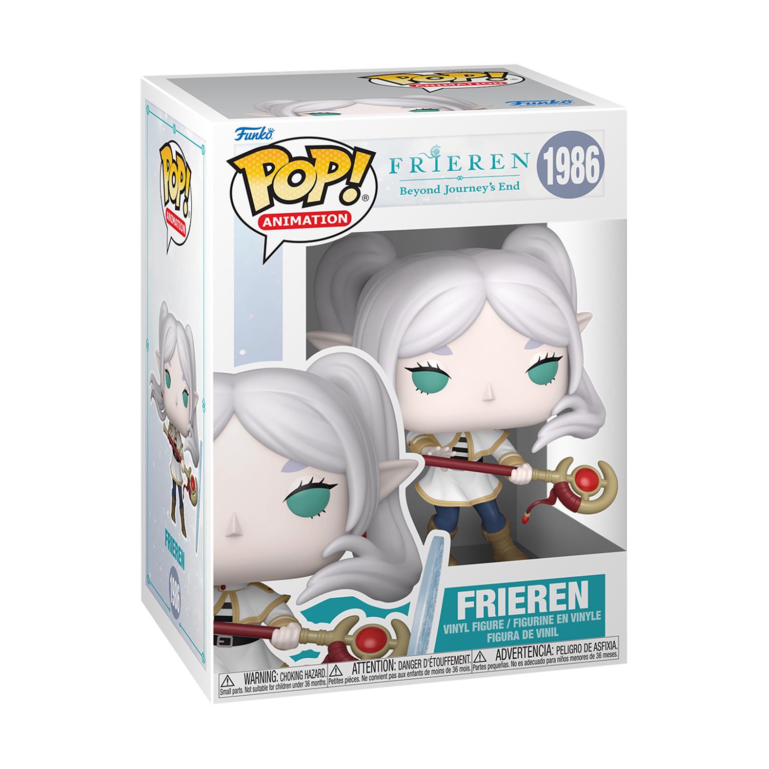 0162291.jpeg Funko Pop! Animation: Frieren: Beyond Journey's End - Frieren #1986 Vinyl Figure
