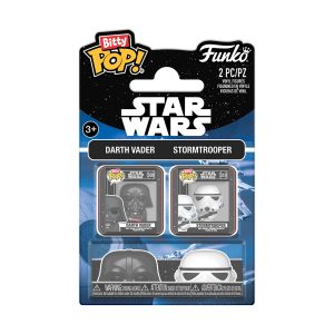 Funko Bitty Pop! 2-pack Disney: Star Wars - Darth Vader & Stormtrooper Vinyl Figures