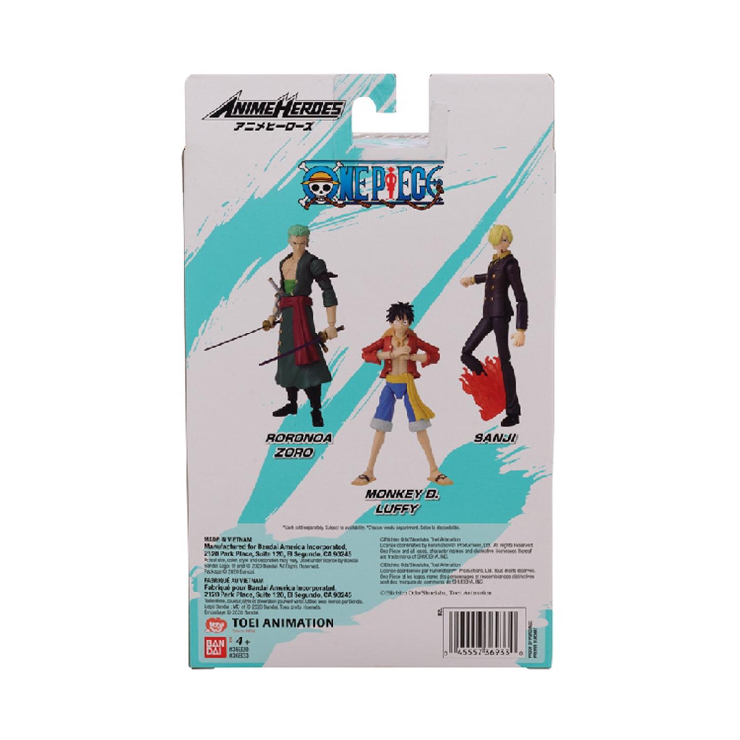 0163103-2.jpeg Bandai Anime Heroes: One Piece - Sanji Action Figure (6,5") (36933)