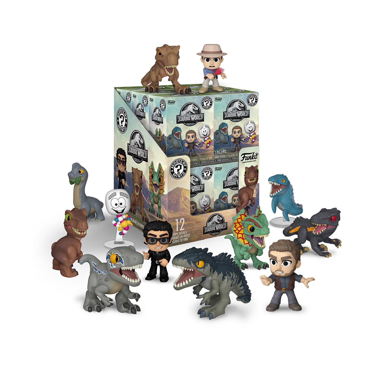 0163128-1.jpeg Funko Mystery Minis: Jurassic World (Blind Box/Random) Vinyl Figures