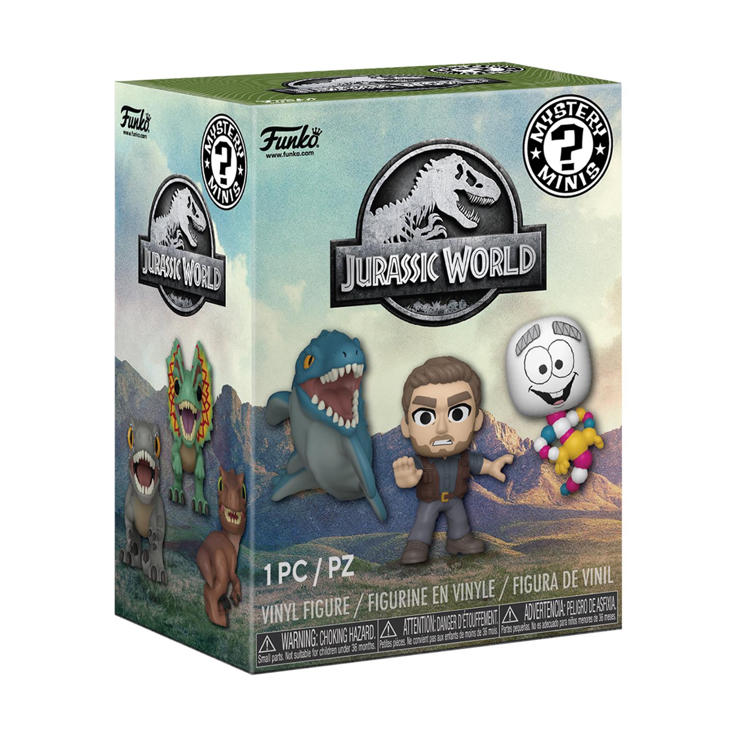 0163129-1.jpeg Funko Mystery Minis: Jurassic World (Blind Box/Random) Vinyl Figures