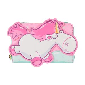 Loungefly Minions: Fluffy Unicorn Zip Around Wallet (DMWA0010)