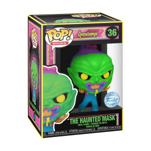 Funko Pop! Books: Goosebumps - The Haunted Mask (Blacklight) (Special Edition) #36 Vinyl Figure
