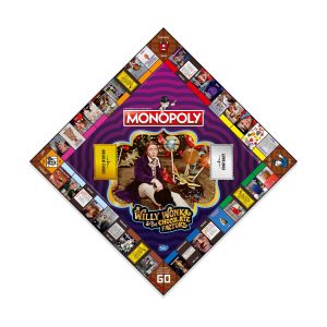 Winning Moves: Monopoly - Willy Wonka and the Chocolate Factory (English Language) (WM03817-EN1)