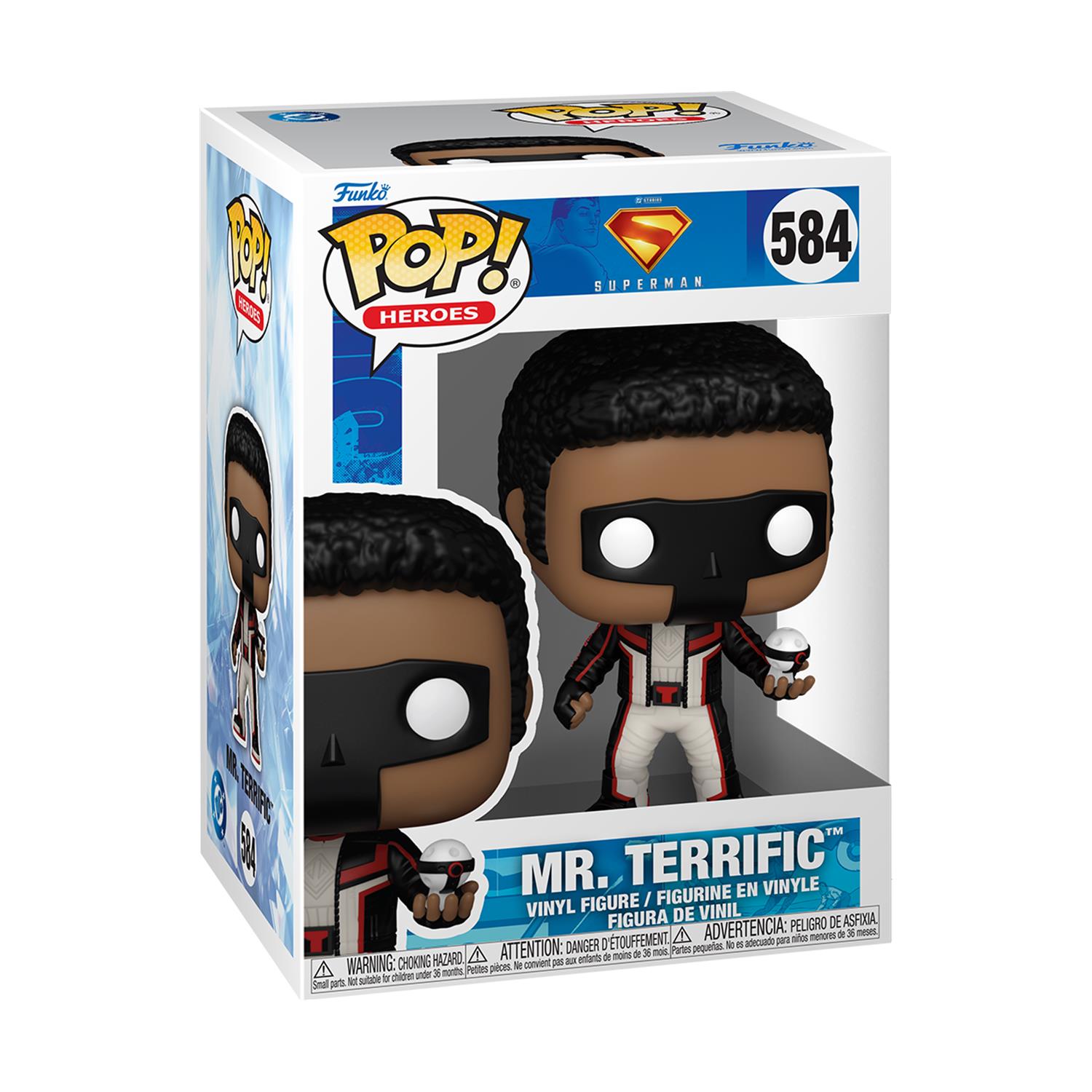 0173233.jpeg Funko Pop! Heroes: Superman - Mr. Terrific #584 Vinyl Figure