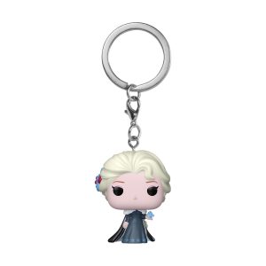 Funko Pocket POP! Μπρελόκ Disney: Holiday - Elsa Φιγούρα