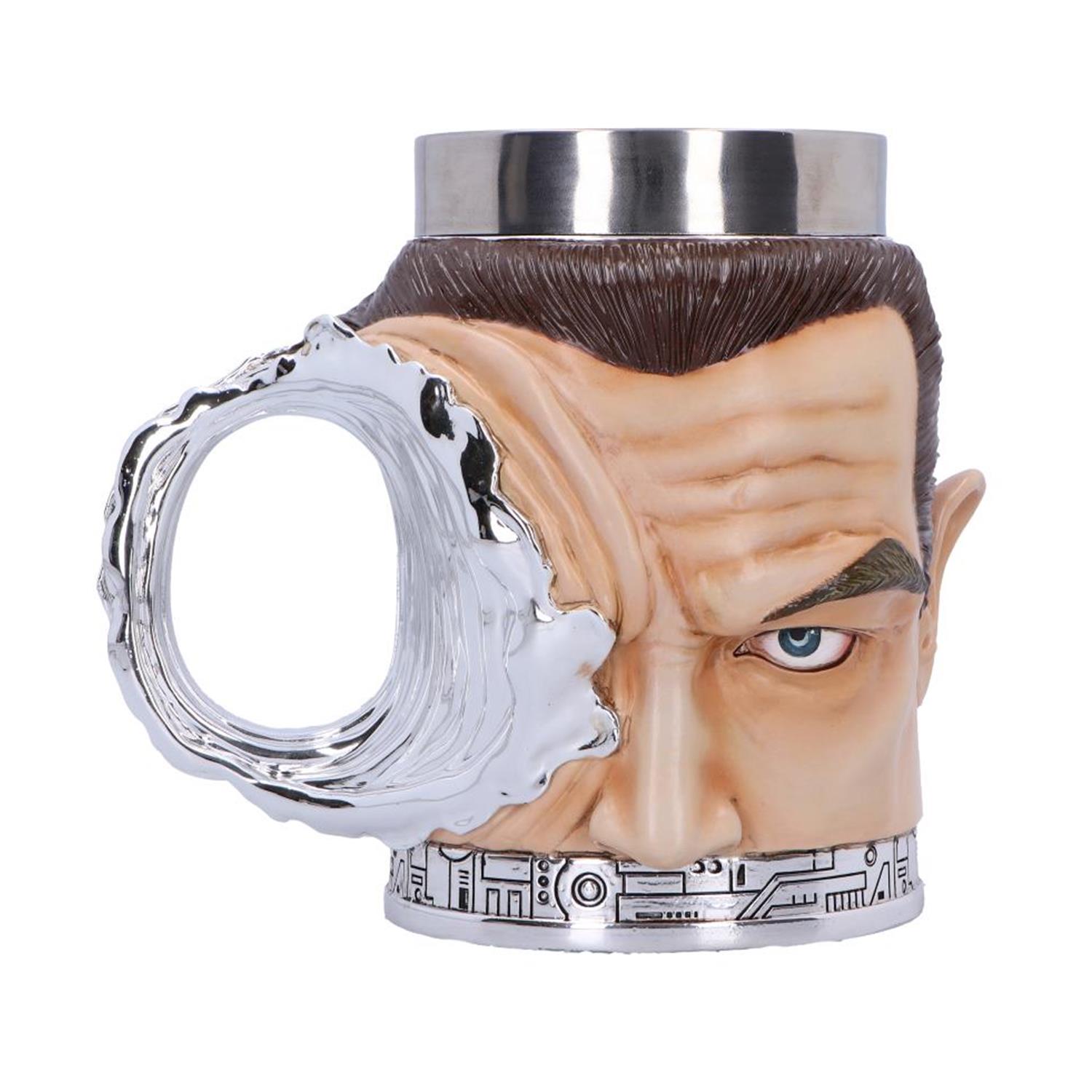 0176546.jpeg Nemesis Now: T-1000 Terminator Tankard (16cm)