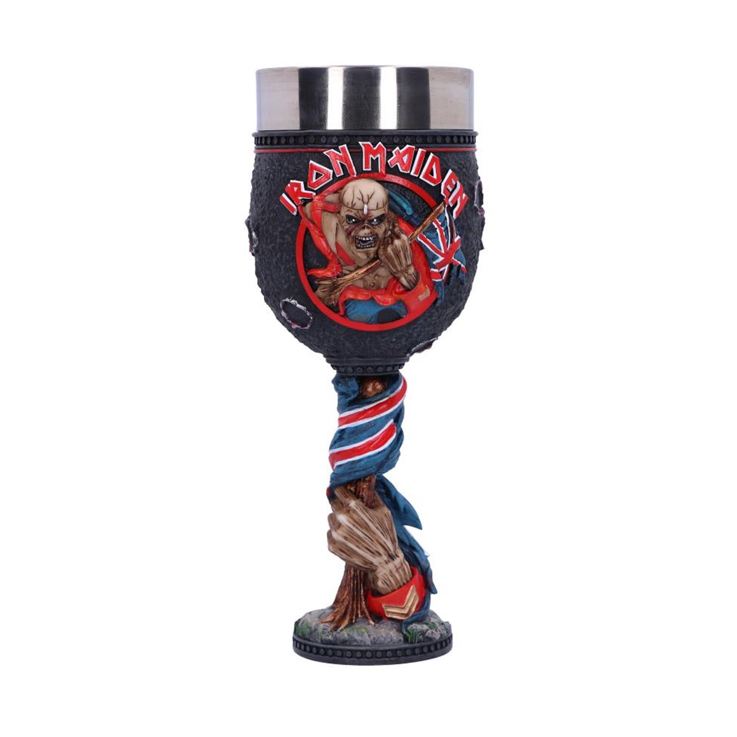 0176688.jpeg Nemesis Now: Iron Maiden - The Trooper Goblet (19.5cm)