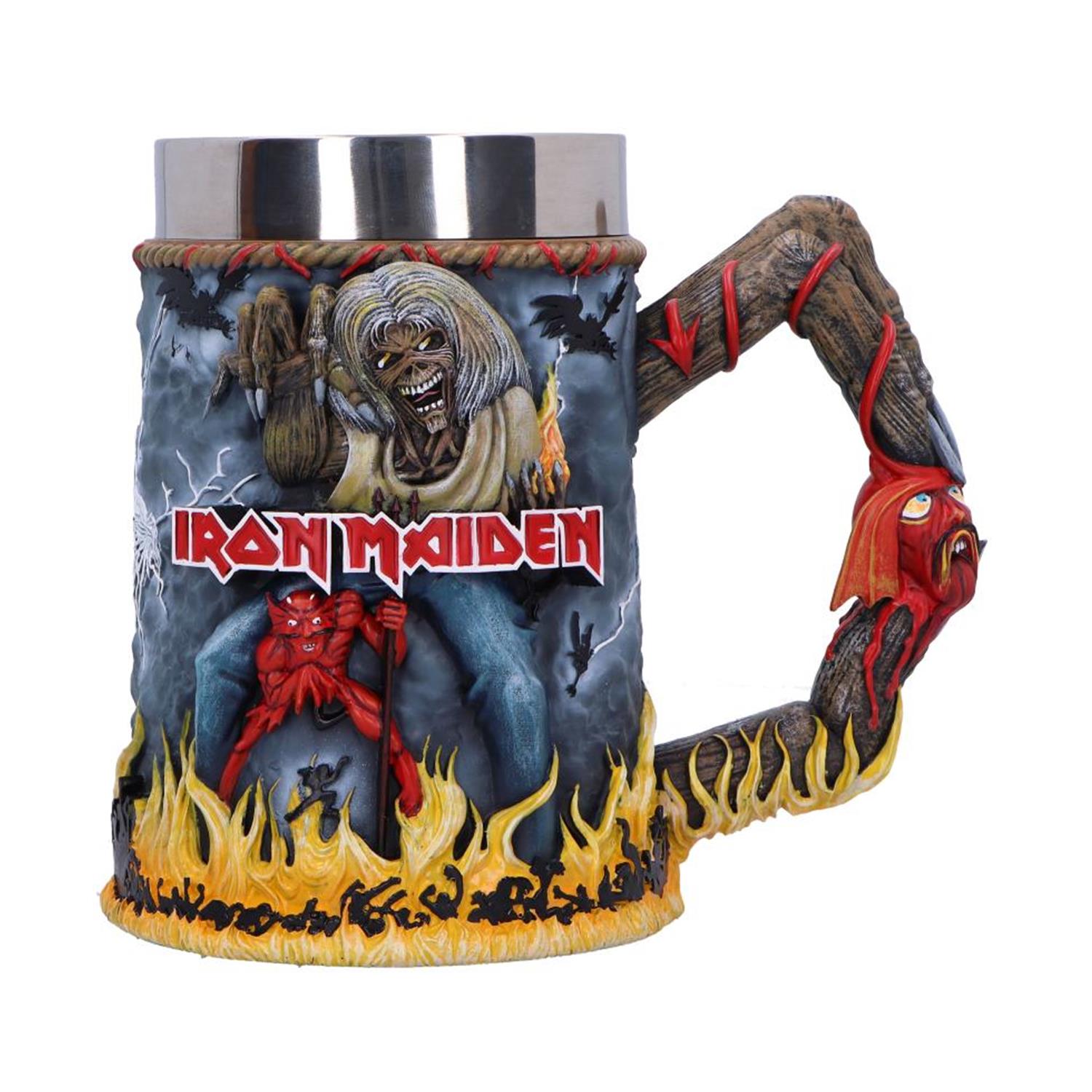 0176696.jpeg Nemesis Now: Iron Maiden The Number of the Beast Tankard (16cm)