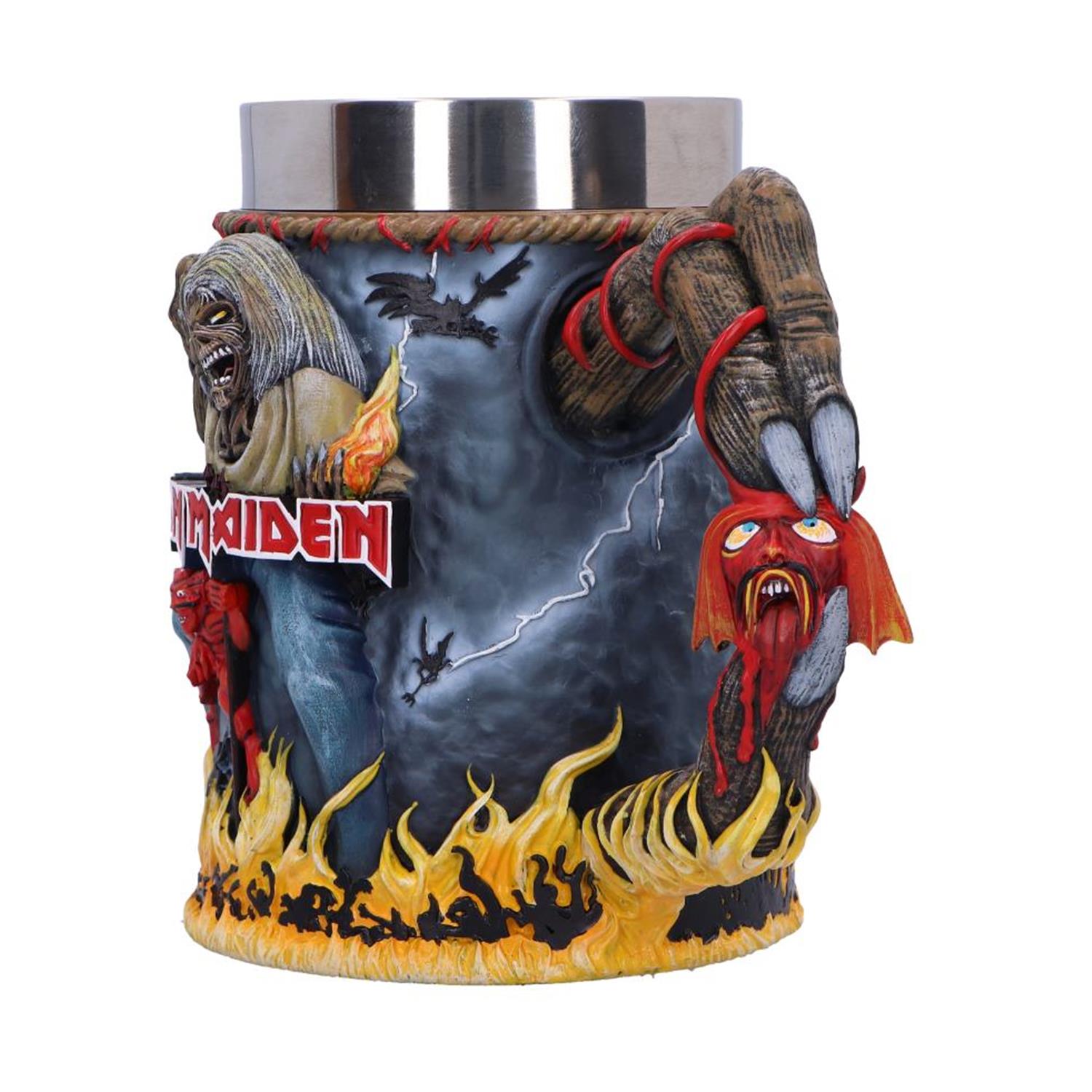 0176697.jpeg Nemesis Now: Iron Maiden The Number of the Beast Tankard (16cm)