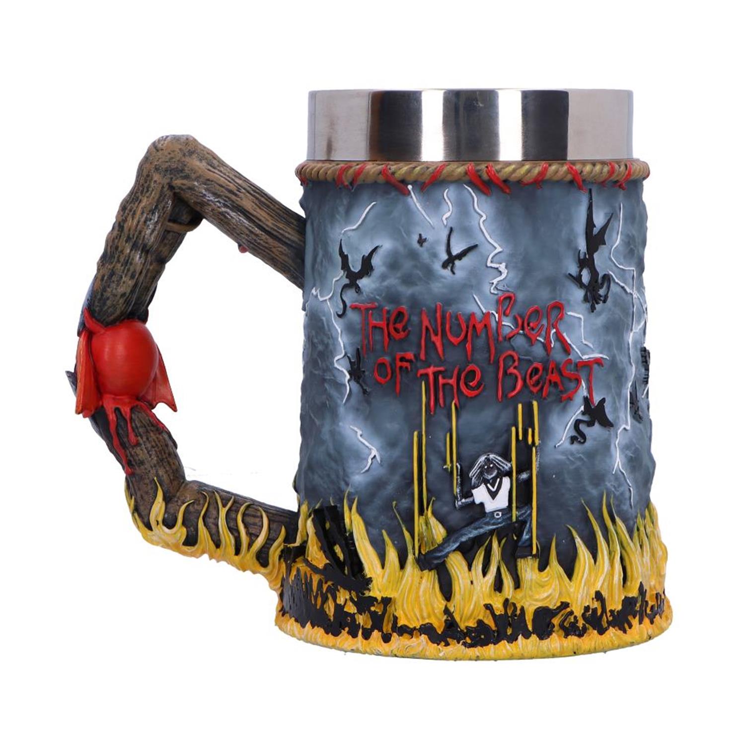 0176698.jpeg Nemesis Now: Iron Maiden The Number of the Beast Tankard (16cm)