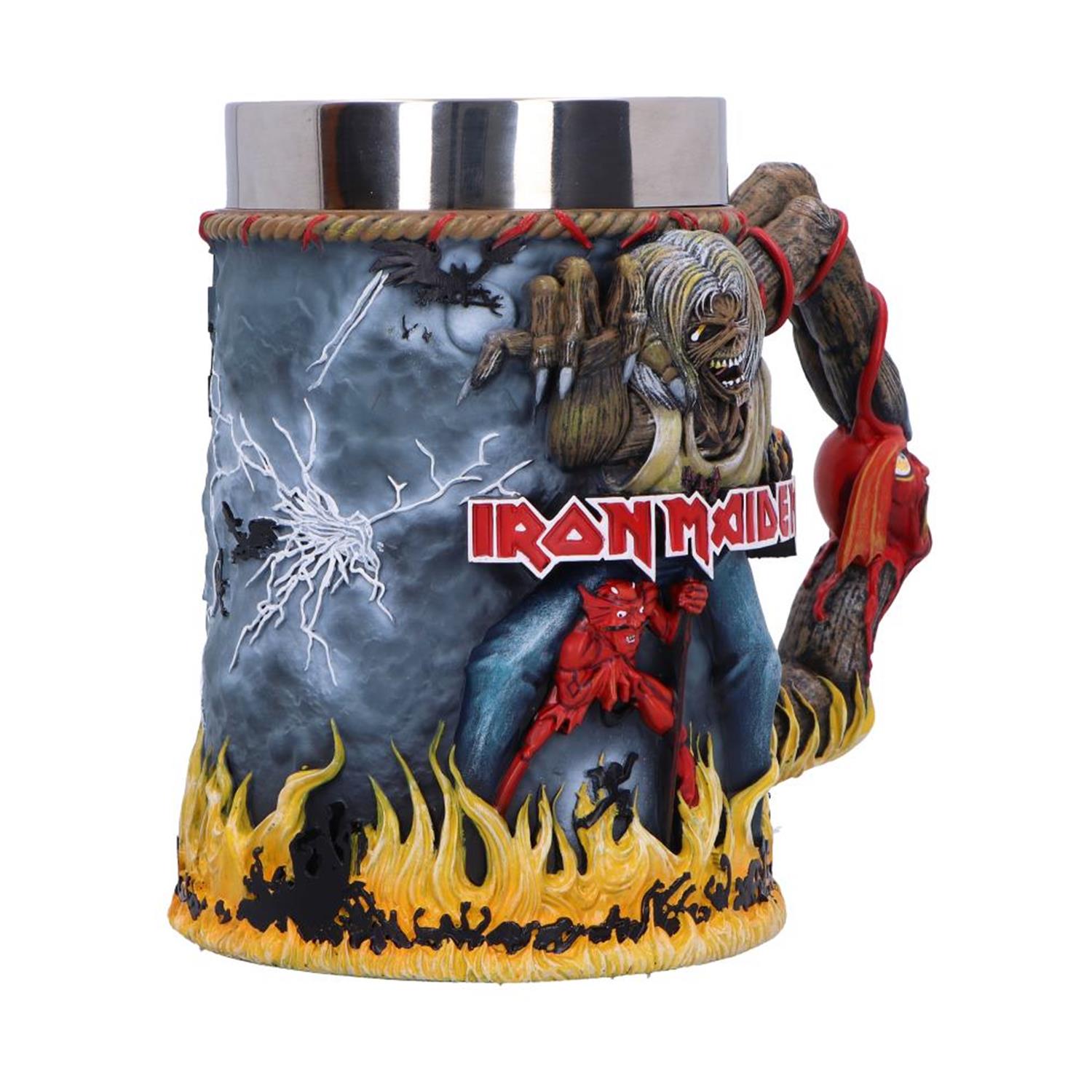 0176699.jpeg Nemesis Now: Iron Maiden The Number of the Beast Tankard (16cm)