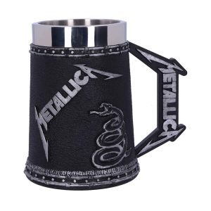 Nemesis Now: Metallica - The Black Album Tankard (16cm)