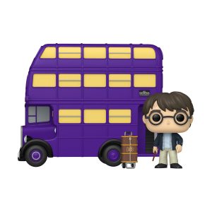 Funko Pop! Ride Super Deluxe: Harry Potter - Harry Potter with Knight Bus #139 Vinyl Figure