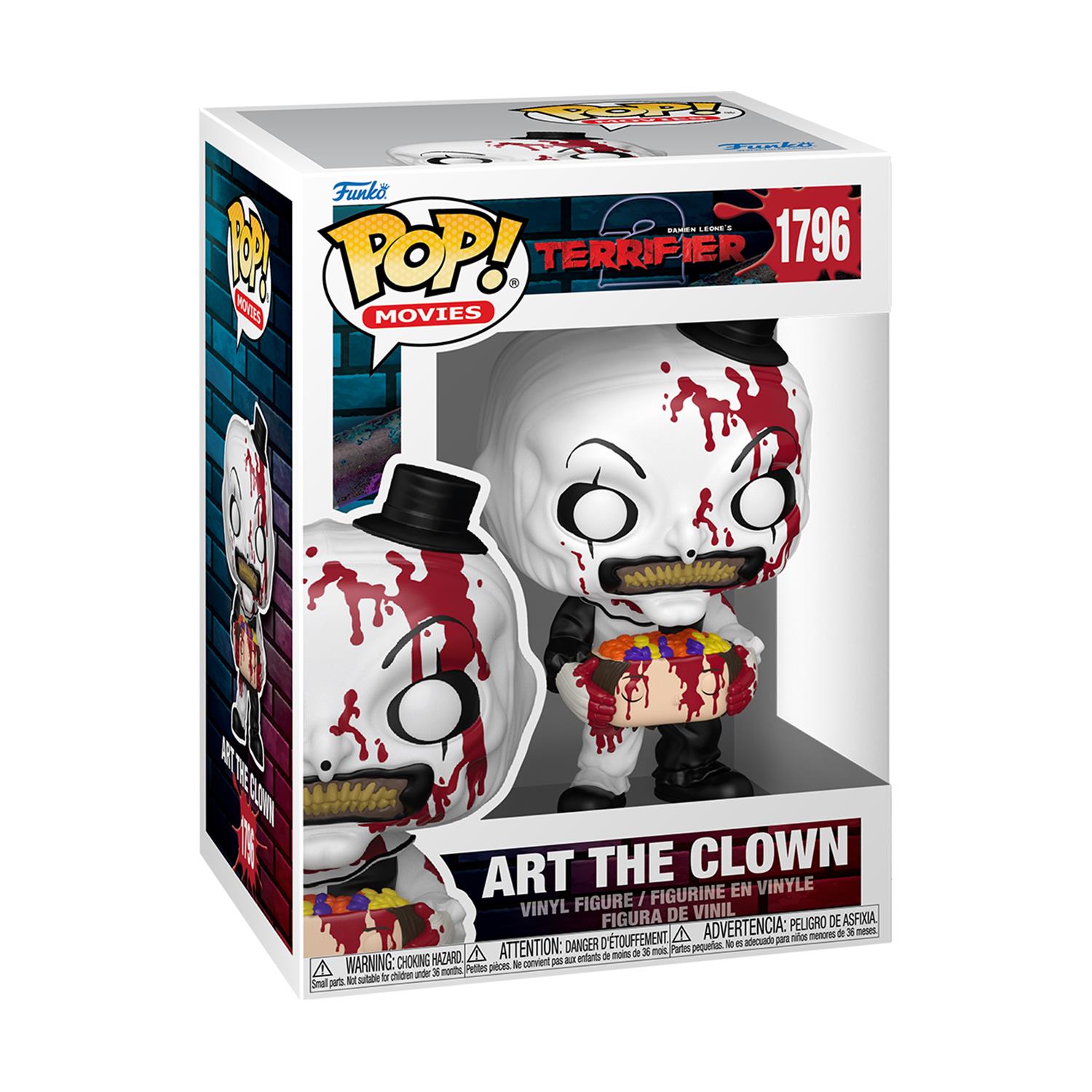 0178148.jpeg Funko Pop! Movies: Damien Leone's Terrifier - Art the Clown #1796 Vinyl Figure