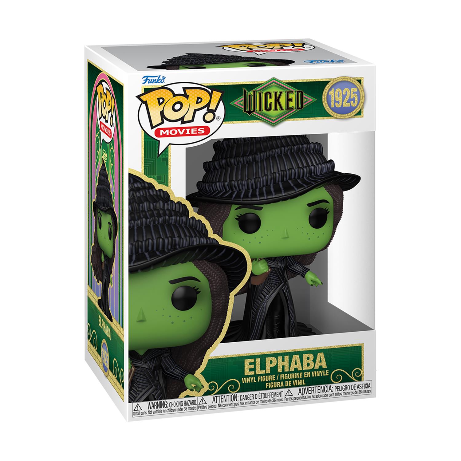 0178266.jpeg Funko Pop! Movies: Wicked - Elphaba #1925 Vinyl Figure