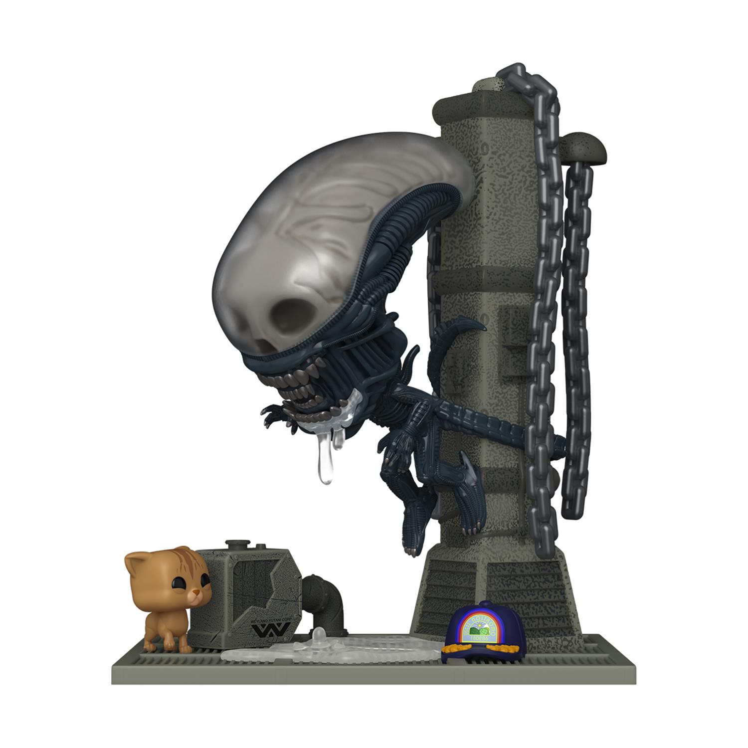 0180948.jpeg Funko Pop! Deluxe: Alien - Xenomorph with Jonesy (Hovering) #1936 Vinyl Figure