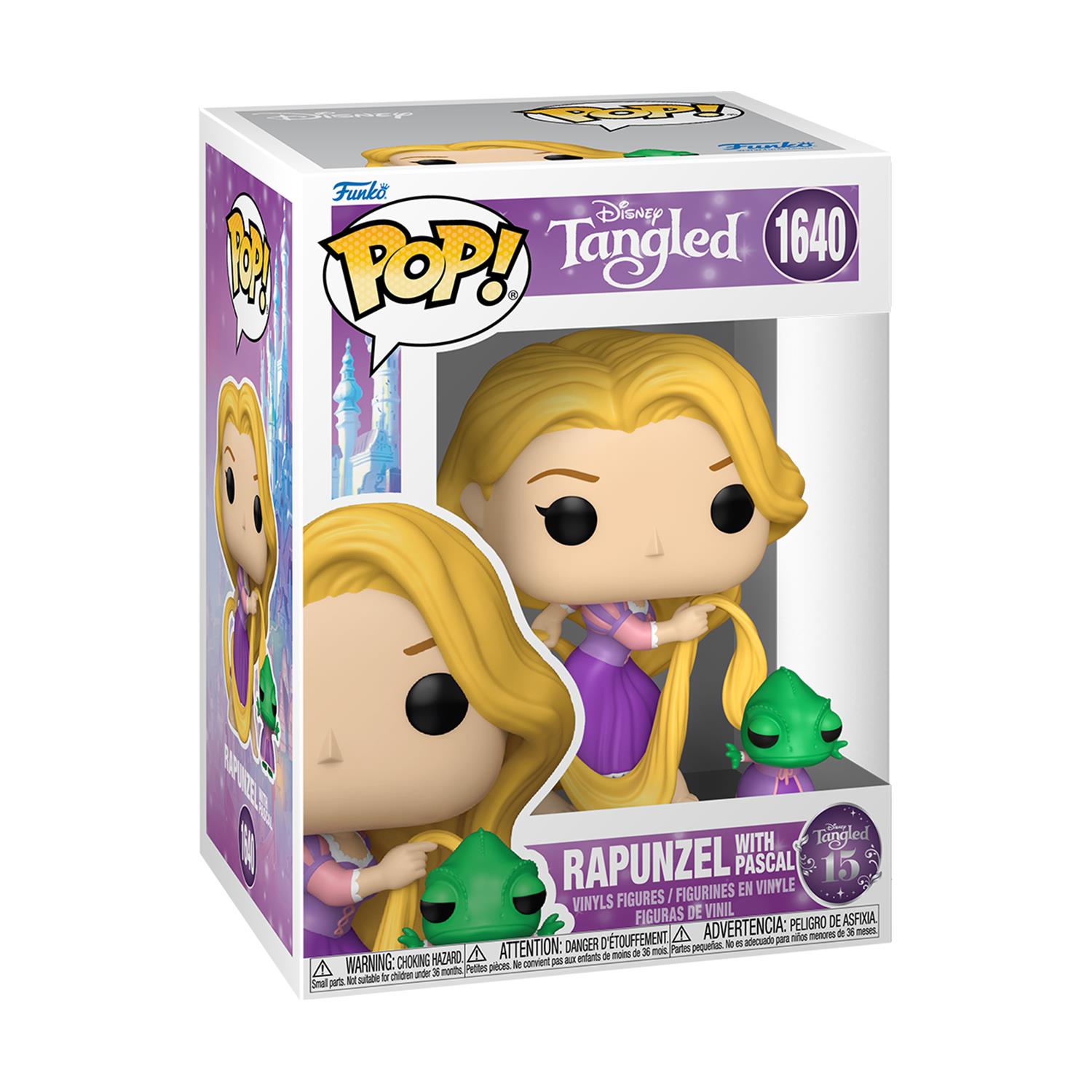 0181064-1.jpeg Funko Pop! Disney: Tangled - Rapunzel with Pascal (15th Ann.) #1640 Vinyl Figures