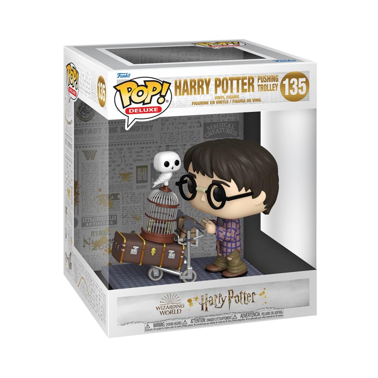 0181440-2.jpeg Funko Pop! Deluxe: Harry Potter - Harry Potter Pushing Trolley #135 Vinyl Figure