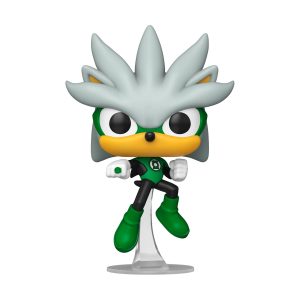 Funko Pop! Heroes DC: Justice League & Sonic - Silver as Green Lantern #592 Vinyl Figure