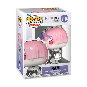 Funko Pop! Animation: Re:zero: Starting Life in Another World - Ram #2114 Vinyl Figure