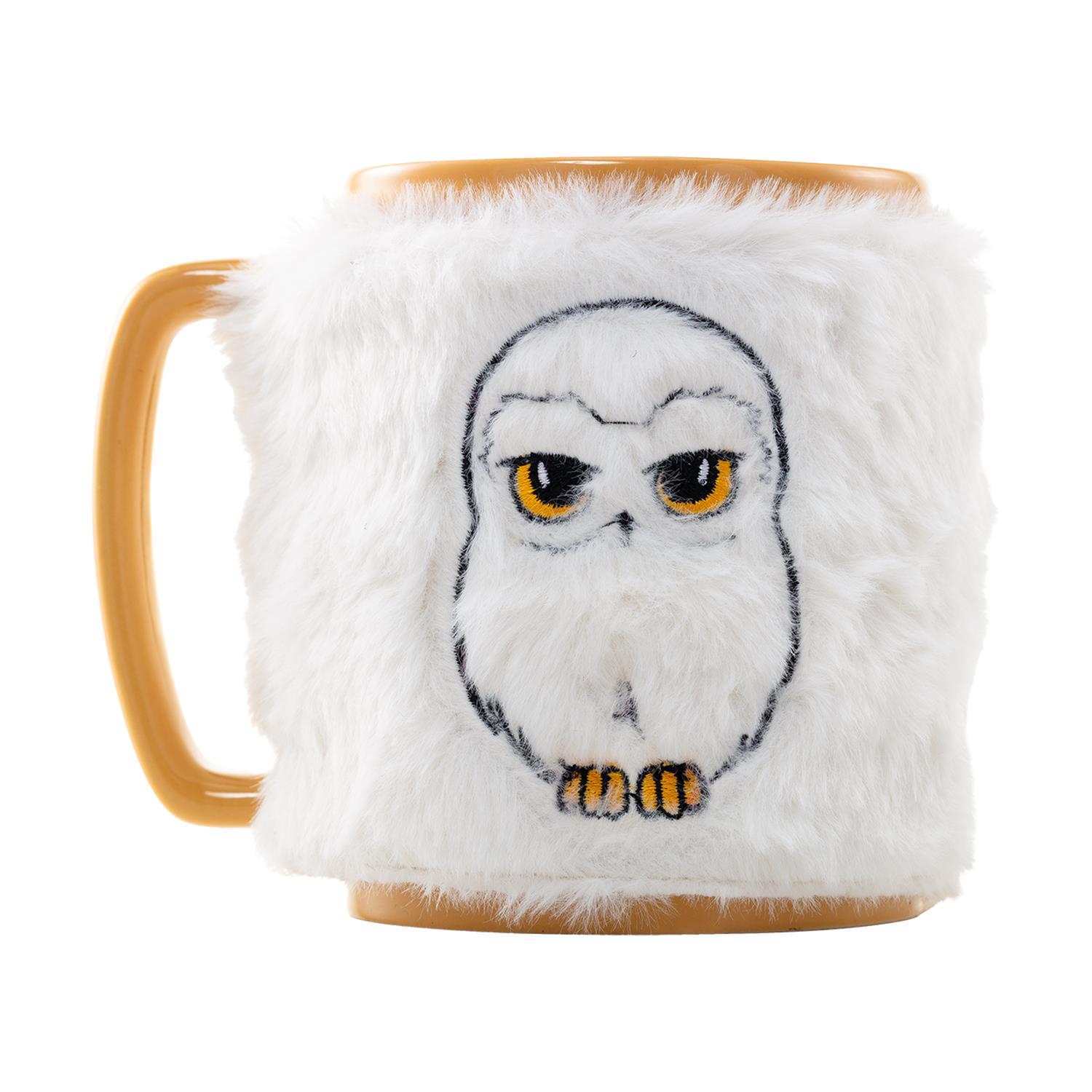 0185287.jpeg Pyramid Harry Potter - Hedwig Fuzzy Mug (FZMG2401037)