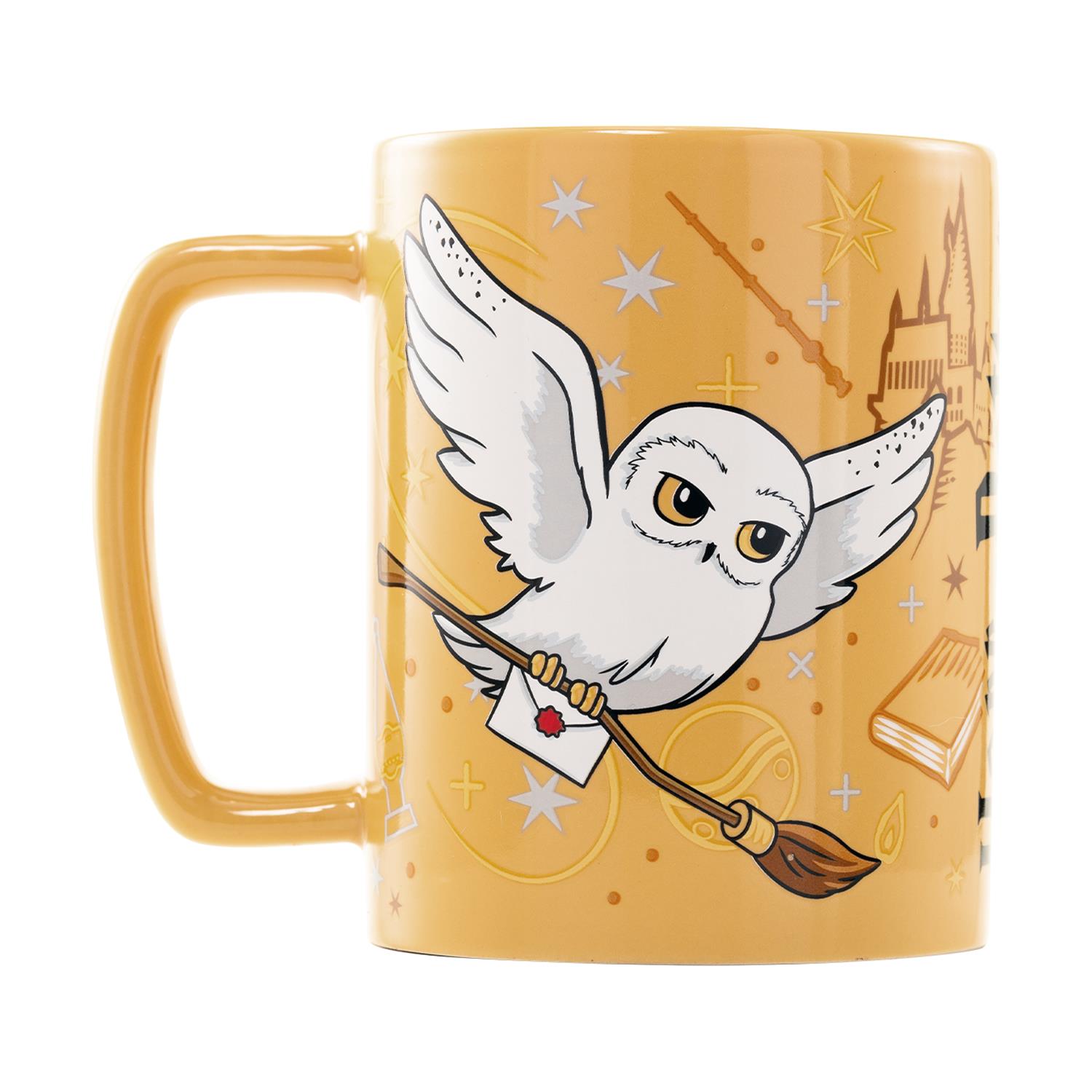 0185288.jpeg Pyramid Harry Potter - Hedwig Fuzzy Mug (FZMG2401037)