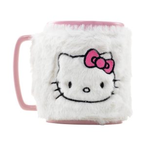 Pyramid Sanrio: Hello Kitty - Fuzzy Mug with Removable Cover (FZMG2401850)