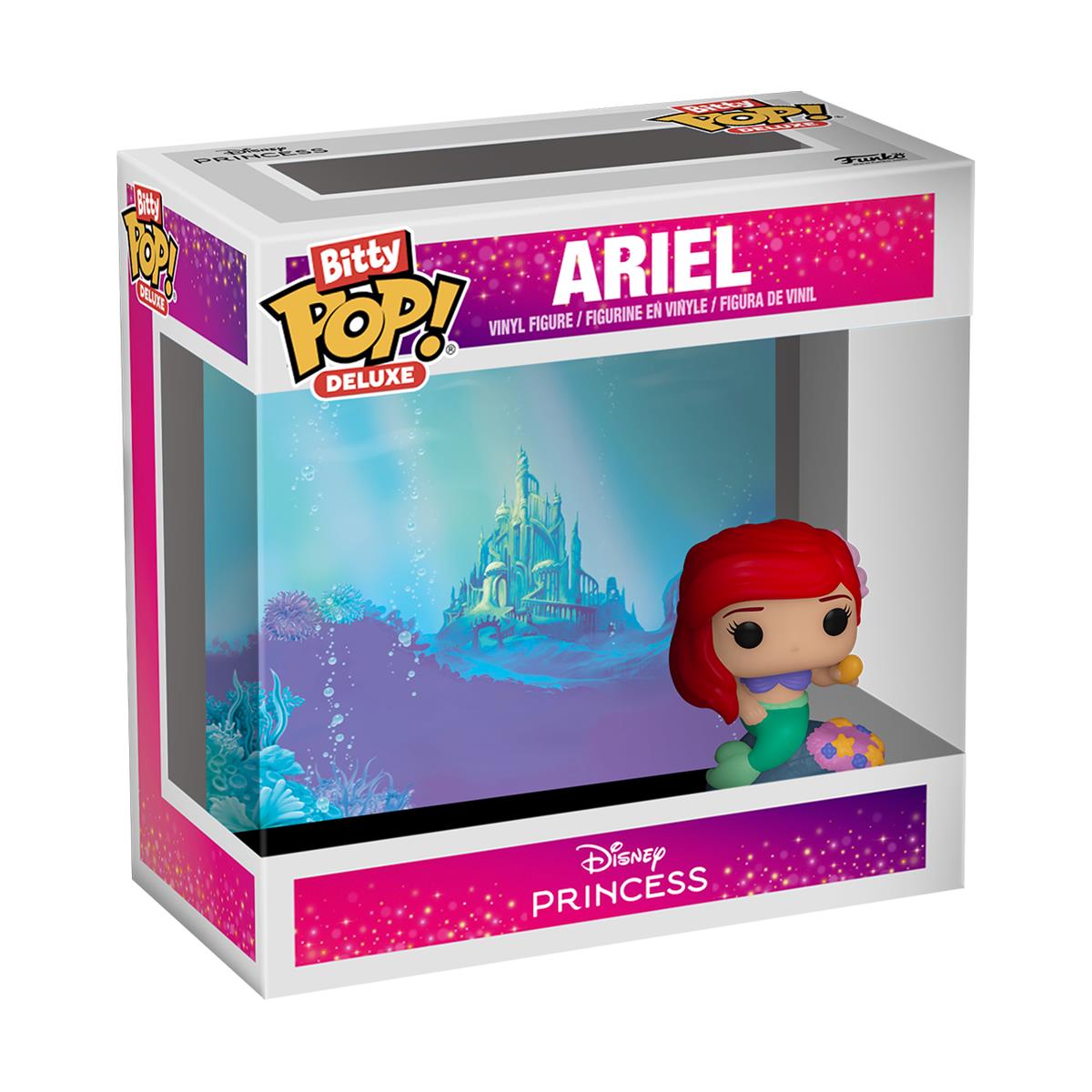 0186205.jpeg Funko Bitty pop! deluxe: Disney Princess - Ariel (Under the Sea) Vinyl Figure