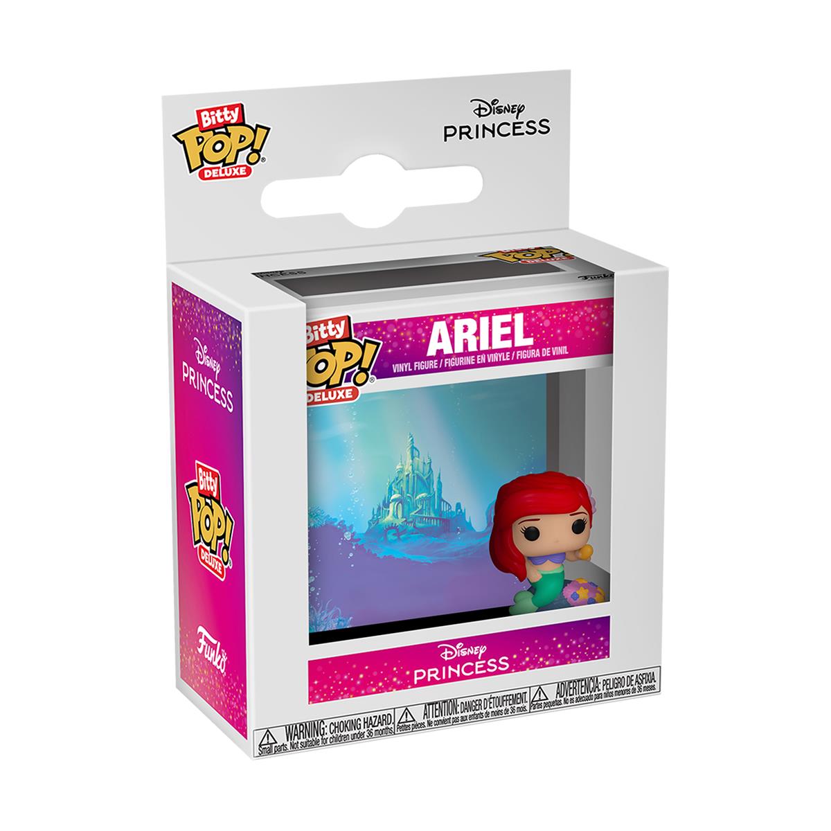 0186206.jpeg Funko Bitty pop! deluxe: Disney Princess - Ariel (Under the Sea) Vinyl Figure