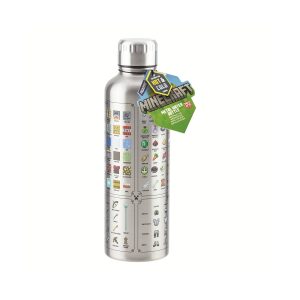 Paladone Minecraft Metal Water Bottle (500ml) (PP7995MCFV3)