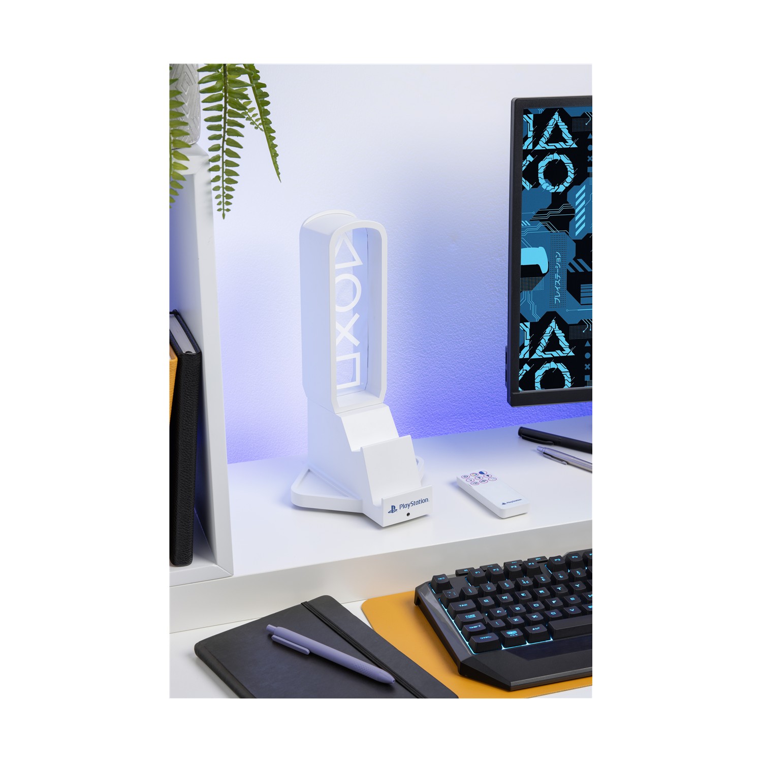 0190203.jpeg Paladone: Playstation - Desk Headphone Stand With Light (PP14328PS)